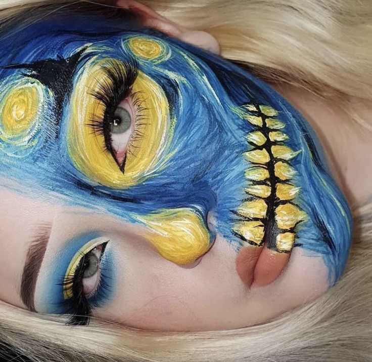 Drag Make-up, Creepy Halloween Makeup, Makeup Drawing, Face Paint Makeup, Face Art Makeup, Amazing Halloween Makeup, Halloween Makeup Inspiration, Dope Makeup, Special Effects Makeup