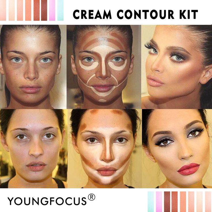 Youngfocus cream contour makeuppalette kit 8 colors cosmetics highlighting face contouring foundation concealer for hypoallergenic moisturizing light and breathable contour kit comprise contou -- Continue to the product at the image link. (This is an affiliate link) #makeupsets Highlighting Makeup, Elf Makeup Brushes, Cream Contour Palette, Face Sculpting, Concealer Palette, Makeup Sets, Cream Contour, Contour Kit, Elf Makeup