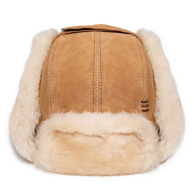 Crafted with the coziest sheepskin lining and high-quality suede, this stylishly snuggly bomber hat offers exceptional softness and insulation in chilly temperatures. Whether you're playing in the snow or simply strolling through the city, this hat is your perfect companion for all winter activities.Small: Head Measurement of 21 1/8" - 21 1/2"Medium: Head Measurement of 21 7/8" - 22 1/4"Large: Head Measurement of 22 5/8" - 23"X-Large: Head Measurement of 23 1/2" - 24"... Winter Windproof Leather Hat, Winter Leather Windproof Hat, Brown Winter Hats, Brown Aviator Winter Hats, Winter Brown Aviator Hats, Brown Sheepskin Hat With Faux Fur Lining, Sheepskin Hats With Ear Flaps For Outdoor, Sheepskin Outdoor Hat With Ear Flaps, Leather Hats With Faux Fur Lining And Ear Flaps