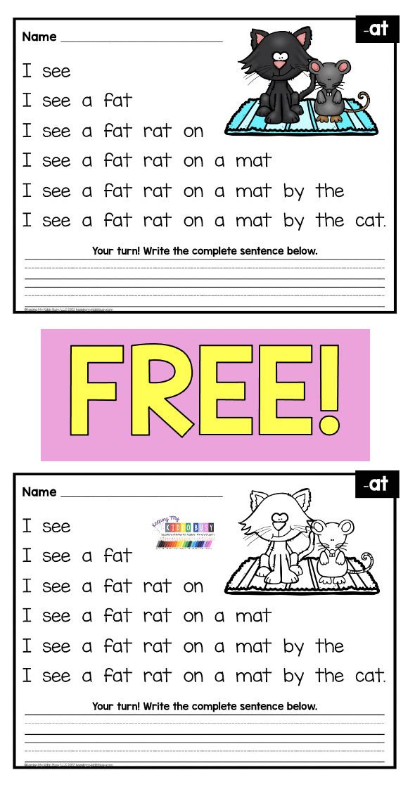 two different types of writing paper with the words free on them and an image of a cat