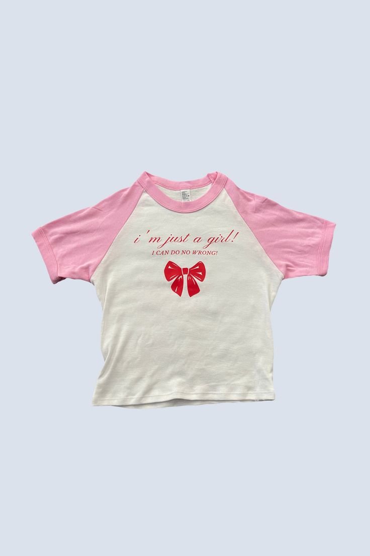 ✰Cap Sleeve Baby Rib Crop Top✰Size up for a looser fit!✰Photo features "Cream" and "Pink Raglan Tee" Rib Crop Top, College Majors, I'm Just A Girl, Ribbed Crop Top, Raglan Tee, Just A Girl, Cow Print, Baby Tee, Holiday Collection