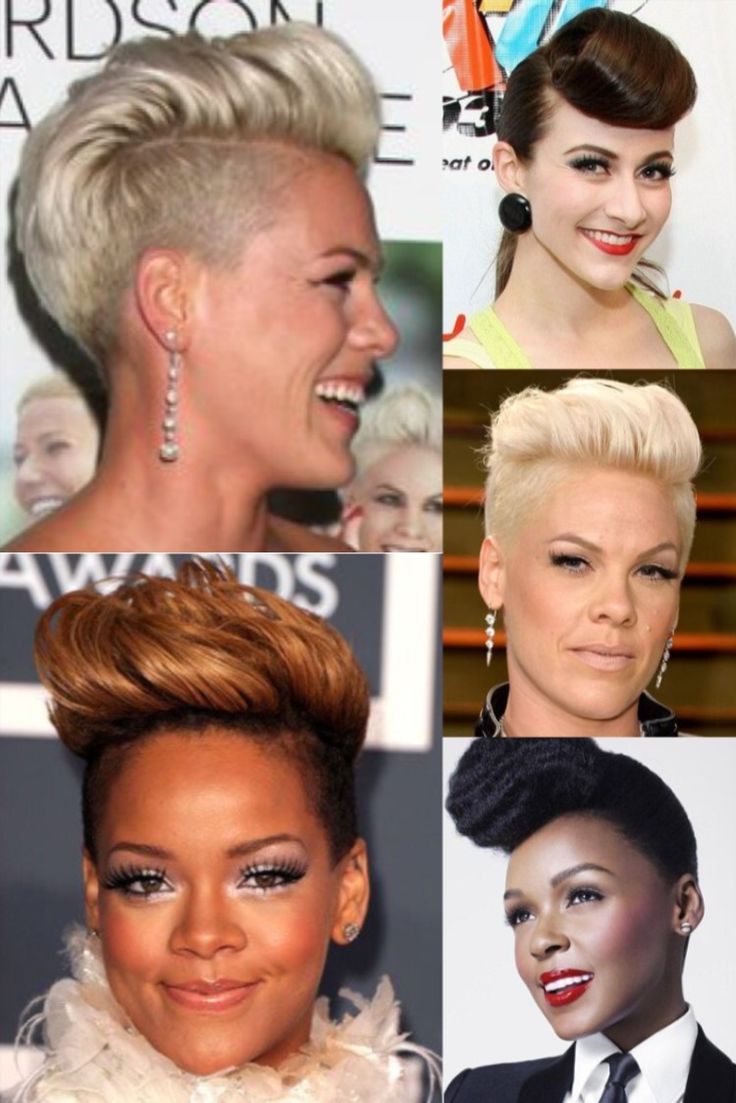 Pompadour Hairstyle for Women Pompadour Hairstyle Women, Pixie Pompadour, Elvis Hair, Leo Moon, Hairstyle For Women, Pompadour Hairstyle, Androgynous Style, Edgy Pixie, Edgy Short Hair