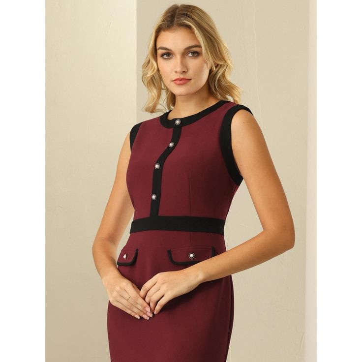 This dress can be a perfect addition to almost any outfit from formal to daily wear, great for work, meeting, office, businesses, work, party, cocktail, wedding, casual, daily dressing, etc. Pair with delicate necklace and heels for a chic office look. Comfortable and classic, this sheath dress is perfect on its own or as a layer under a blazer or jacket. Meeting Office, Women's Office, Wedding Casual, Womens Office, Sheath Dresses, Work Meeting, Cocktail Wedding, Dusty Purple, Cocktail Evening Dresses