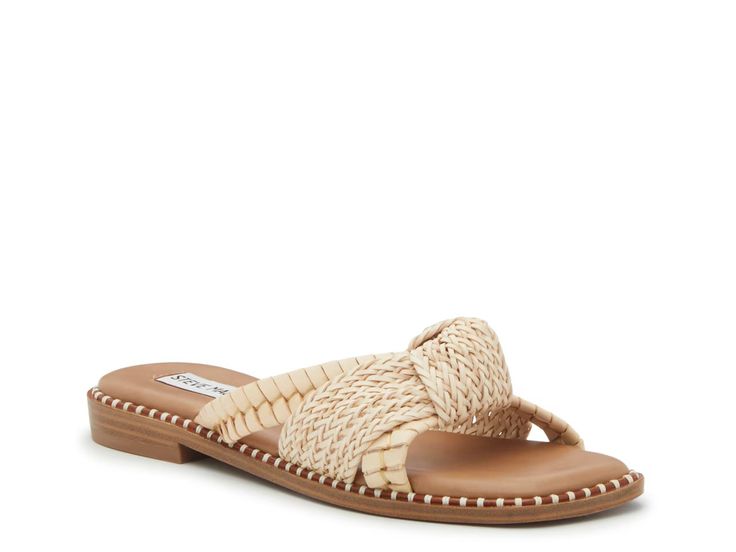 Steve Madden Kaitlin Sandal - Free Shipping | DSW Beachy Shoes, Rich Couple, Keds Style, Beige Sandals, Summer Handbags, Michael Kors Fashion, Shoes Steve Madden, Converse Style, Sandal Shoes