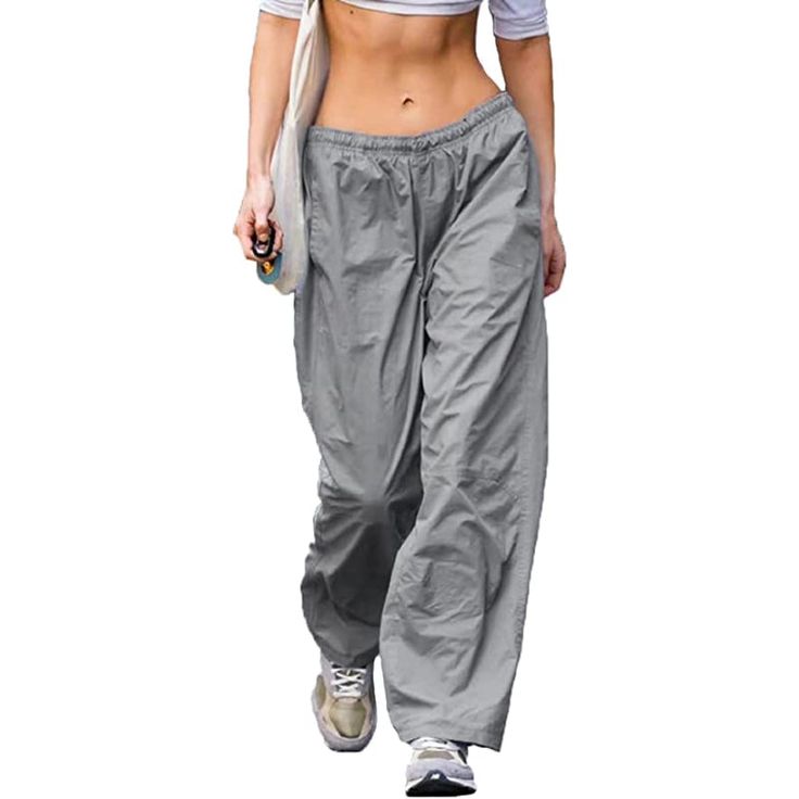 Elevate your fashion sense with these amazing baggy cargo pants and give your personality an enticing vibe. These loose hip-hop pants are elegantly made and are super-stylish as well. Premium materials are used in making and these are quite comfortable and durable as well. These pants are available in different color options, so choose your favorite one. Specifications: Fabric Type: Synthetic Care Instructions: Hand Wash Only Closure Type: Drawstring Rise Style: High Rise About this Item: Materi Hip Hop Style Baggy Wide Leg Bottoms, Sporty Wide Leg Relaxed Fit Harem Pants, Sporty Harem Pants With Loosely Fitted Hips, Sporty Relaxed Fit Wide Leg Harem Pants, Baggy Wide Leg Harem Pants For Athleisure, Baggy Hip Hop Pants For Outdoor, Hip Hop Style Baggy Outdoor Pants, Summer Outdoor Relaxed Fit Parachute Pants, Baggy Full-length Parachute Pants With Elastic Waistband