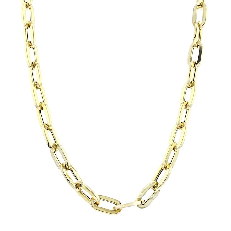 18K Yellow Gold Oro Classic Necklace Roberto Coin Jewelry, Classic Necklace, Gold Collection, Gold Design, Jewelry Accessories, Yellow Gold, Yellow, Gold