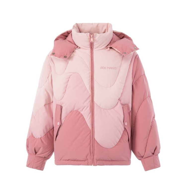 13DE MARZO Doozoo Contour Line Down Jacket Veiled Pink Size Chart ( in CM ) Chest Shoulder Length S 128 55.9 68.5 M 132 57.5 70.5 L 140 60.7 74.5 Lining composition: 100% PolyesterLining material composition: 100% PolyesterFilling: White Duck Down (down content 85%) Fleece content: S/332g; M/347g; L/379g Pink Nylon Hooded Jacket For Winter, Pink Nylon Hooded Jacket With Long Sleeves, Pink Long Sleeve Nylon Hooded Jacket, Pink Puffer Jacket With Pockets For Outdoor, Long Sleeve Nylon Outerwear With Patchwork, Pink Nylon Puffer Outerwear, Spring Nylon Outerwear With Patchwork, Pink Fall Outerwear With Detachable Hood, Pink Nylon Winter Outerwear