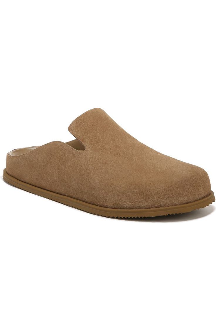 Vince Decker Slip-On (Men) | Nordstromrack Modern Suede Slip-ons With Cushioned Footbed, Comfortable Closed Toe Slip-ons With Textured Footbed, Classic Closed Toe Slip-ons With Textured Footbed, Comfortable Slip-on Mules With Textured Footbed, Classic Leather Footbed Slip-on Slippers, Synthetic Slip-on Slippers With Textured Sole, Spring Clogs With Cushioned Footbed For Everyday, Spring Everyday Clogs With Cushioned Footbed, Modern Closed Toe Slip-ons With Removable Insole