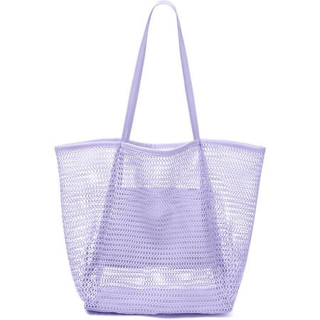 Read more Mesh Beach Bag Mesh Beach Bag Mesh Beach Bag Mesh Beach Bag Waterproof     Color Black Khaki Pink Beige Zipper Pocket     Closure Type No Closure No Closure Zipper Closure Zipper Closure Size: L.  Color: Purple.  Gender: female.  Age Group: adult. Purple Beach, Pool Bag, Mesh Beach Bags, Pool Bags, Beach Ready, Beach Tote, Mesh Bag, Cute Bags