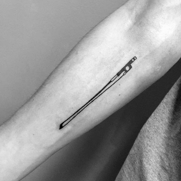 Violin Tattoo Ideas, Cello Tattoo, Violin Tattoo, Shape Tattoo, Music Tattoo Designs, Muster Tattoos, Bow Tattoo, Modern Tattoos, Music Tattoo