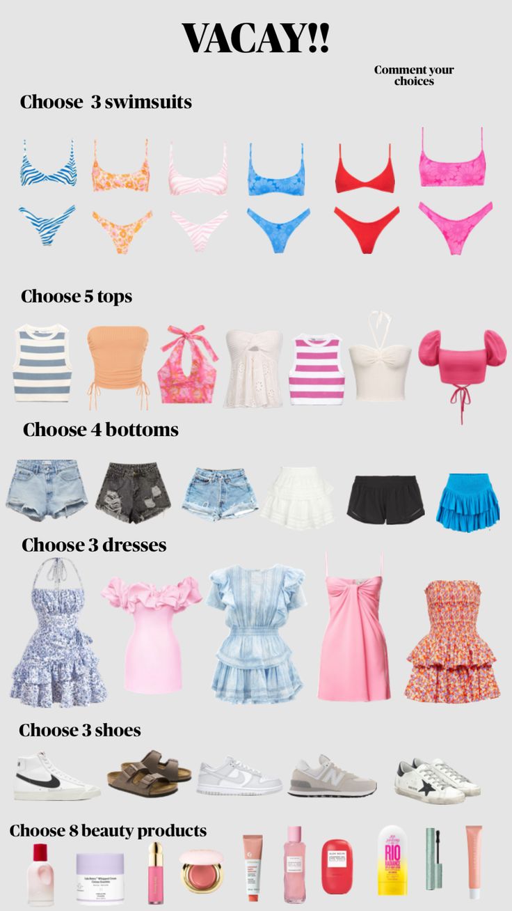 Outfit With Swimsuit Underneath, Beach Outfit Collage, Preppy Vacation Outfits, Lebanon Fashion, Pick Your Outfit, Dance Class Outfit, Preppy Chic Outfits, Diy Summer Clothes, Outfit Upgrade