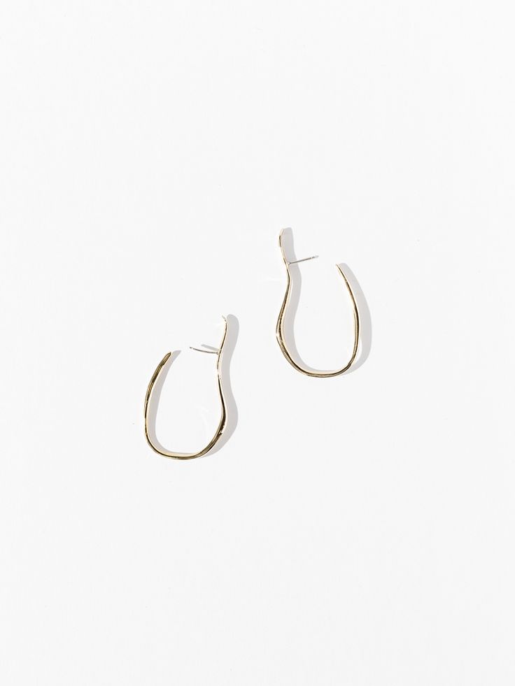 VINEA HOOK Earrings | F A R I S Modern Hammered Drop Earrings, Hand Forged Long Drop Modern Earrings, Modern Hammered Earrings For Everyday, Modern Small Hoop Hammered Earrings, Modern Hammered Small Hoop Earrings, Classic Hammered Earrings For Everyday, Hammered Earrings For Everyday Wear, Everyday Hammered Earrings, Modern Hammered Drop Hoop Earrings