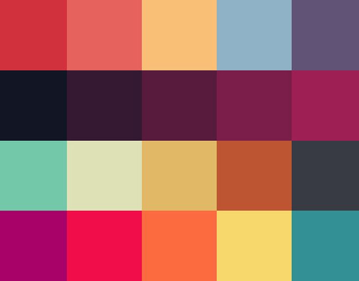 the color palette is multicolored and it looks like there are many different colors