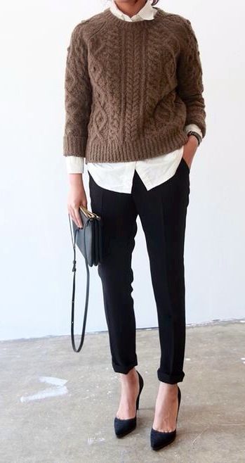 Mode Teenager, Boating Outfit, Mode Casual, Stil Inspiration, Winter Outfits For Work, Elegantes Outfit, Casual Work Outfits, 가을 패션, Casual Winter Outfits