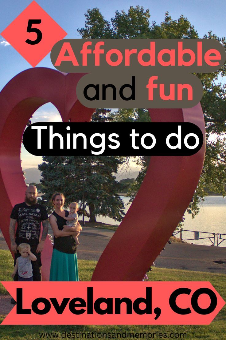 Things to do in Loveland Colorado with kids Colorado Must See, Things To Fo, Colorado Itinerary, Colorado Family Vacation, Family Vacation Planning, Loveland Colorado, Family Travel Destinations, Fun Family Activities, At The Lake