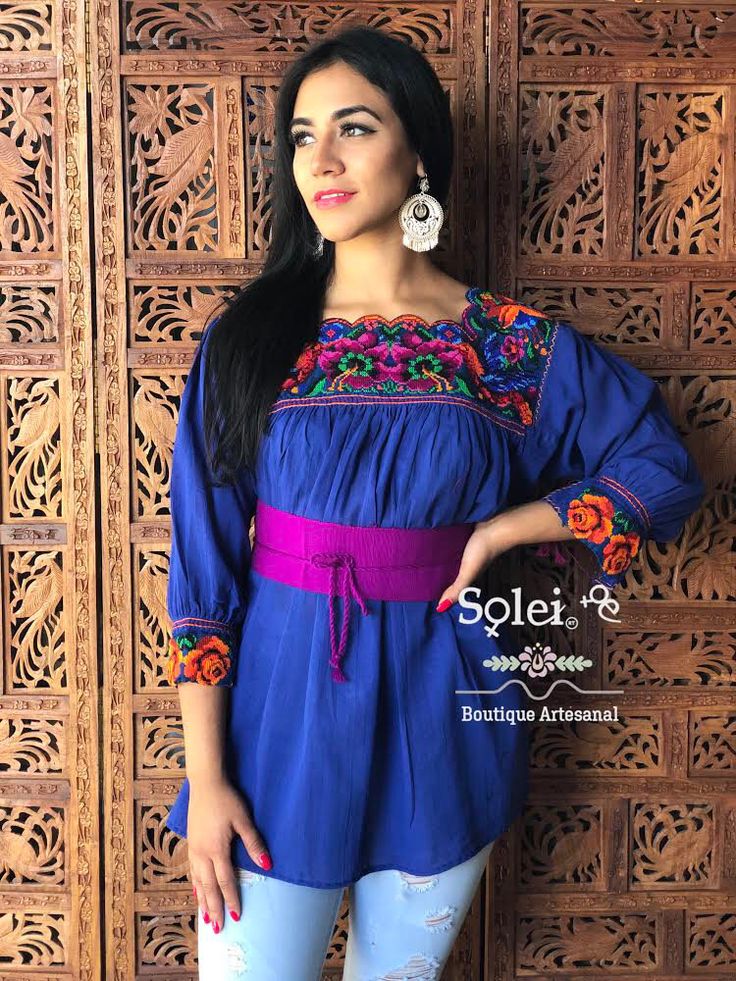 This Beautiful Mexican blouse is embroidered by Cross Stitch and has colorful florals embroidered around the collar. Please note: This blouse comes in one size which fits sizes Small, Medium and Large. You have the option of purchasing the blouse with the belt for a special price or the blouse on its own. The Jewelry modeled may be purchased separately in another post. Multicolor Bohemian Embroidered Long Sleeve Top, Bohemian Multicolor Embroidered Long Sleeve Top, Multicolor Long Sleeve Bohemian Embroidered Top, Multicolor Tunic Blouse For Festivals, Embroidered Bohemian Purple Blouse, Bohemian Embroidered Purple Blouse, Traditional Blue Embroidered Peasant Top, Purple Embroidered Bohemian Blouse, Bohemian Blue Blouse With Geometric Embroidery