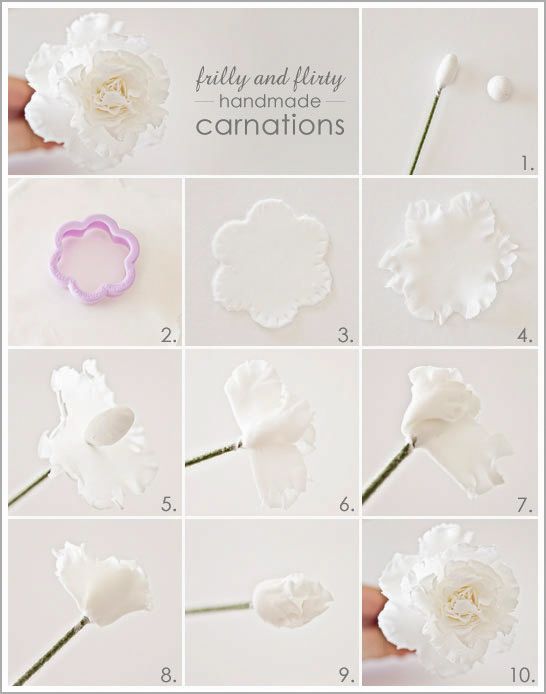 the instructions for how to make paper flowers