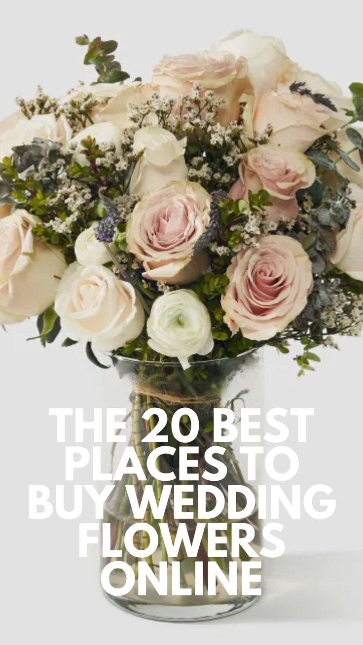 the 20 best places to buy wedding flowers online