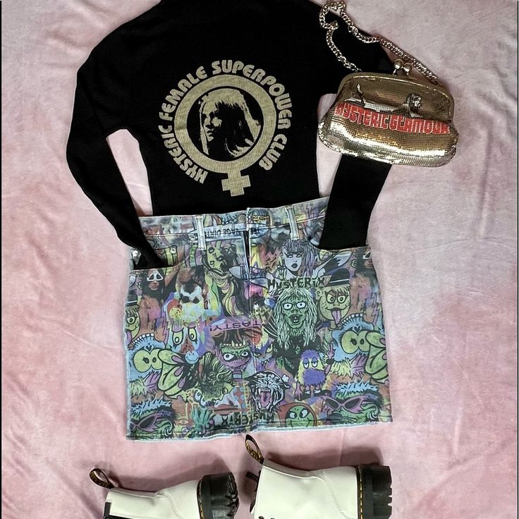 Super Rare!! 90s Vintage Hysteric Glamour Mini Denim Animation Skirt! Size: 27' In Excellent Vintage Condition **Message Me For More Info/Pictures. **Accept Reasonable Offers Only! **No Low Ball Offers, I Will Not Respond, Please Be Respectful And Don’t Be Offended If I Pass. #Hystericglamour #Streetwear #Miniskirt #Y2k #Vintage Y2k Mini Denim Skirt For Fall, Y2k Style Mini Denim Skirt For Fall, Y2k Style Fall Mini Denim Skirt, Y2k Denim Mini Skirt For Streetwear, Y2k Style Mini Denim Skirt For Streetwear, Trendy Graphic Print Mini Skirt, Trendy Mini Skirt With Graphic Print, Casual Mini Denim Skirt For Club, Casual Denim Mini Skirt For Club