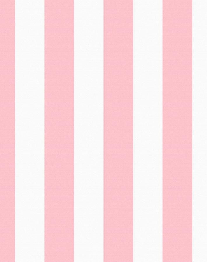 a pink and white striped wallpaper pattern