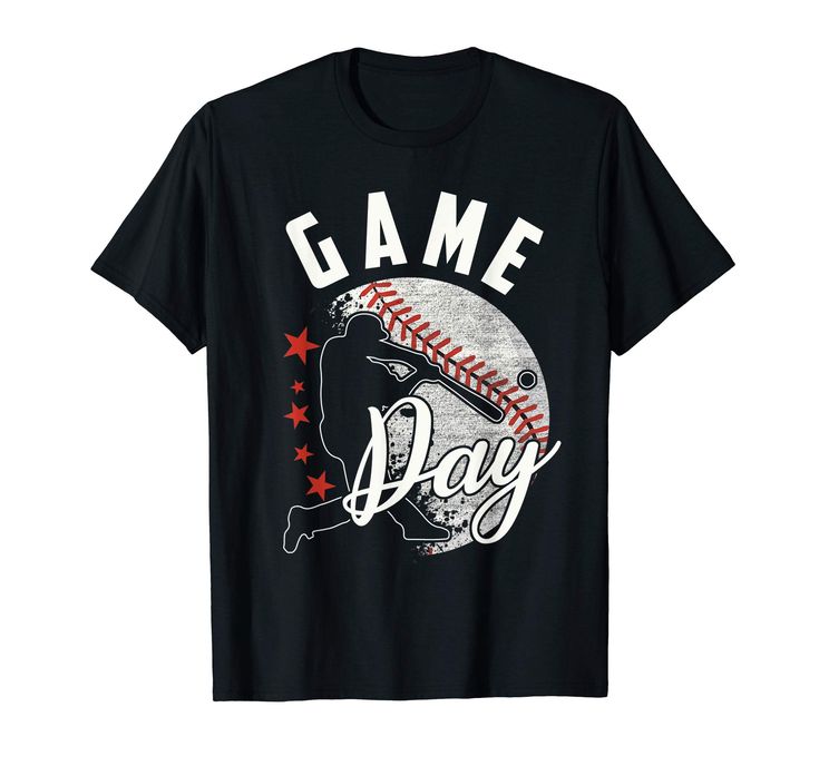 PRICES MAY VARY. Lightweight, Classic fit, Double-needle sleeve and bottom hem Game Day Shirts, Baseball Game, Knit Sweatshirt, Baseball Shirts, Winter Fashion Outfits, Women T Shirt, Gift For Men, Sport T Shirt, Game Day