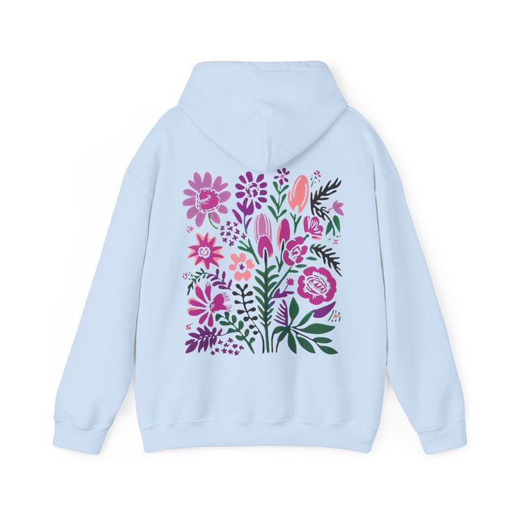 Introducing the perfect layer for nature lovers - our Flower Hoodie! With a beautiful botanical design, this hoodie is perfect for the granola girl or cottagecore enthusiast. Stay cozy and stylish in this cute botanical hoodie. ♥ We want you to be happy with your item, and for it to bring you joy! If you have any problems with your order or your item, please contact us prior to leaving a review. We will do what we can to take care of you and ensure that you are a happy customer. If you are satisfied, we would be over the moon if you could take the time to leave us a great review! ♥Thank you so much for supporting our small female-run business! Spring Cotton Hoodie With Floral Print, Spring Bohemian Hooded Hoodie, Spring Bohemian Cotton Sweatshirt, Spring Botanical Cotton Sweatshirt, Botanical Style Cotton Sweatshirt For Spring, Botanical Cotton Sweatshirt For Spring, Cotton Hoodie With Floral Print, Cotton Hoodie With Floral Print For Fall, Cotton Hoodie Sweatshirt With Floral Print