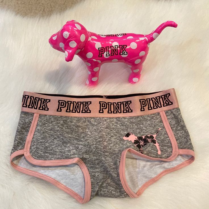 Nwt Pink Vs Grey Boyfriend Panties With Dog Logo. Size Xsmall. Posh Ambassador With 1450+ Listings Sold And Perfect 5 Star Rating ! Candy With Every Purchase. Pink Cotton Boxer Briefs For Loungewear, Pink Cotton Loungewear Boxer Briefs, Pink Casual Boxer Briefs For Loungewear, Casual Pink Boxer Briefs For Loungewear, Sporty Pink Cotton Boxer Briefs, Fitted Pink Cotton Boxer Briefs, Pink Boyshorts, Short Dog, Dog Logo