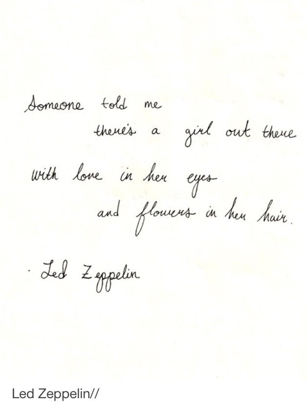 an old handwritten note with the words someone told me, there's a girl out there