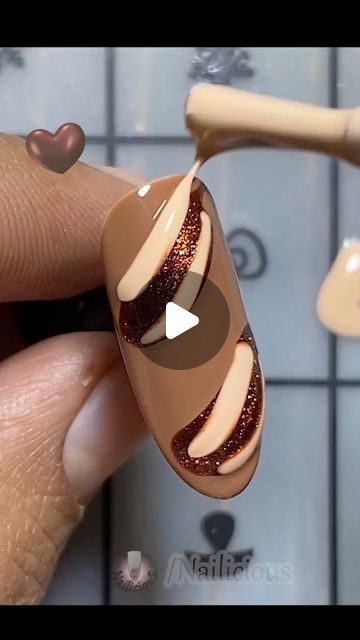 Manicure Divinity on Instagram: "How Gorge is this nail idea for summer ??????What do you think of these nails???? Emoji Comment below 👇 and tag a friend ❤️❤️❤️  Like and Follow for More Daily Inspo   @nailgoddessstudio  @nailgoddessstudio  @nailgoddessstudio  #nail_me_good #nailtechlife #nailove  #nail2inspire #nailwow #nudenails #rednails #nailpictures #nails4today  #nailmag #pinknails #chromenails #ombrenails #coquette #nailtutorial" Nails Taupe Design, Cateye Marble Nails, Fall Into Christmas Nails, Designer Inspired Nails, Decorative French Tip Nails, New Year Christmas Nails, Nail Art Trending Now, Fall Nails Diy Art Tutorials, Nail Art Designs Halloween Easy