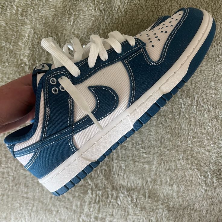 Brand New M8 Blue Dunks! Never Worn Wallpaper Nike, Industrial Blue, Dr Shoes, Trendy Shoes Sneakers, Pretty Shoes Sneakers, All Nike Shoes, Cute Nike Shoes, Fresh Shoes, Hype Shoes