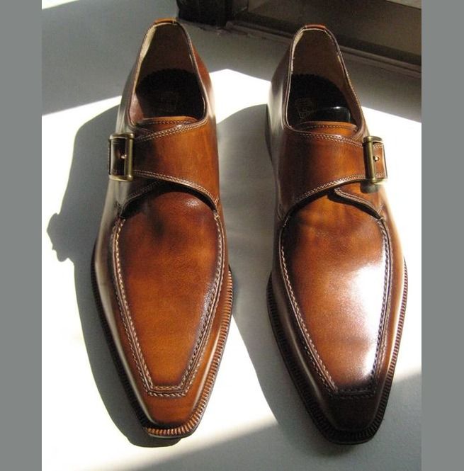 Monk Shoes, Quality Leather Boots, Leather Formal Shoes, Custom Design Shoes, Monk Strap Shoes, Simple Shoes, Dress Leather, Men Formal, Leather Dress Shoes