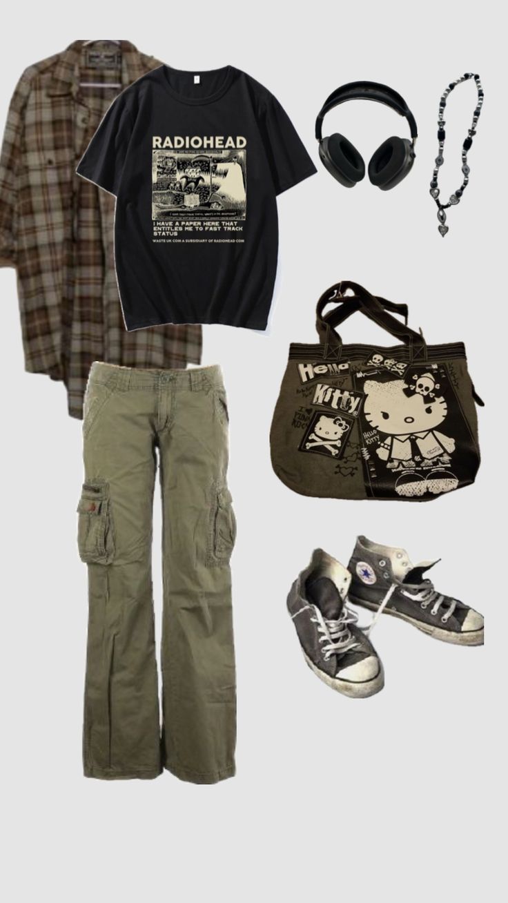 #grunge#grungeoutfitinspo #grungeaesthetic #outfitinspo Youthful Outfits, Grunge Fits, Mode Emo, Urban Style Outfits, Downtown Outfits, Outfits For Men, Swaggy Outfits, Urban Style, Really Cute Outfits