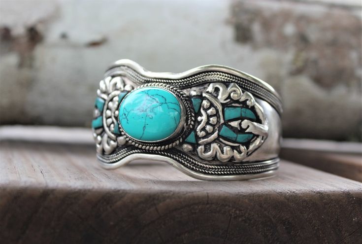 Turquoise Bracelet , Birthstone Bracelet , Bohemian Bracelet , Stone Bracelet , Cowboy Bracelet , Hippie Bracelet, Cuff Bracelet The adjustable bracelet is made with reconstituted Turquoise . Thank you for looking my listing. Follow me for weekly updates. Southwestern Adjustable Cuff Bracelet With Natural Stones, Adjustable Southwestern Bracelets With Natural Stones, Southwestern Bracelets With Natural Stones And Adjustable Fit, Southwestern Style Adjustable Bracelets With Natural Stones, Southwestern Silver Bracelets With Natural Stones, Adjustable Bohemian Cuff Bracelet With Natural Stones, Southwestern Bangle Cuff Bracelet With Natural Stones, Southwestern Style Natural Stones Cuff Bangle, Southwestern Turquoise Bracelets As Gift