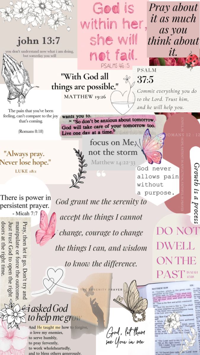 a collage of different types of paper with words and pictures on the bottom half