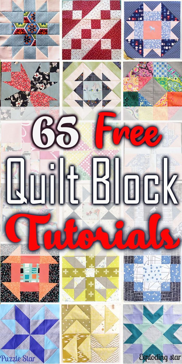 Free Quilt Block Tutorials & Patterns 10 Inch Quilt Blocks Pattern, 9 Patch Quilt Blocks Patterns, Quilt By Number Patterns, 5 Patch Quilt Blocks, Quilt Square Patterns Free, Popular Quilt Blocks, Square On Square Quilt Block, Free Simple Quilt Patterns, Easy Block Quilt Patterns