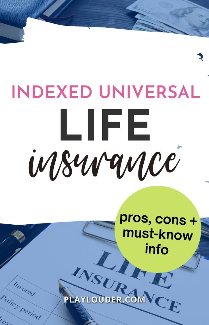 a pile of papers with the words, indexd universal life insurance