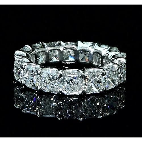 Diamond Eternity Band 7.50 Carats F Vs1 White Gold 14K Eternity Band Large Diamond Rings, Big Diamond Engagement Rings, Round Diamond Earrings, Expensive Diamond, Diamond Earrings Studs Round, Diamond Eternity Band, Halo Earrings Studs, Unusual Jewelry, Cushion Diamond