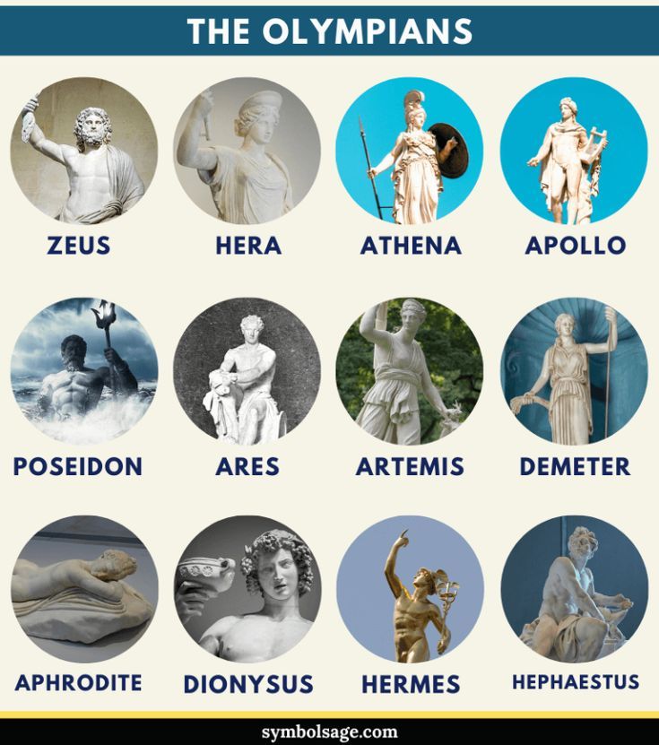 an image of the different types of statues