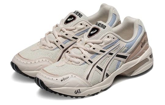 Asics Gel-1090 'Cream Brown' 1203A243-023 - KICKS CREW Casual Beige Asics Sneakers, Shoe Wishlist, Funky Shoes, Dad Shoes, Shoe Inspo, Aesthetic Shoes, Hot Sneakers, Swag Shoes, Pretty Shoes