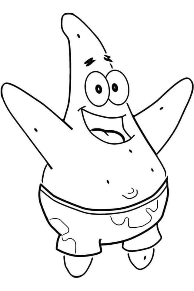 spongebob coloring pages for kids