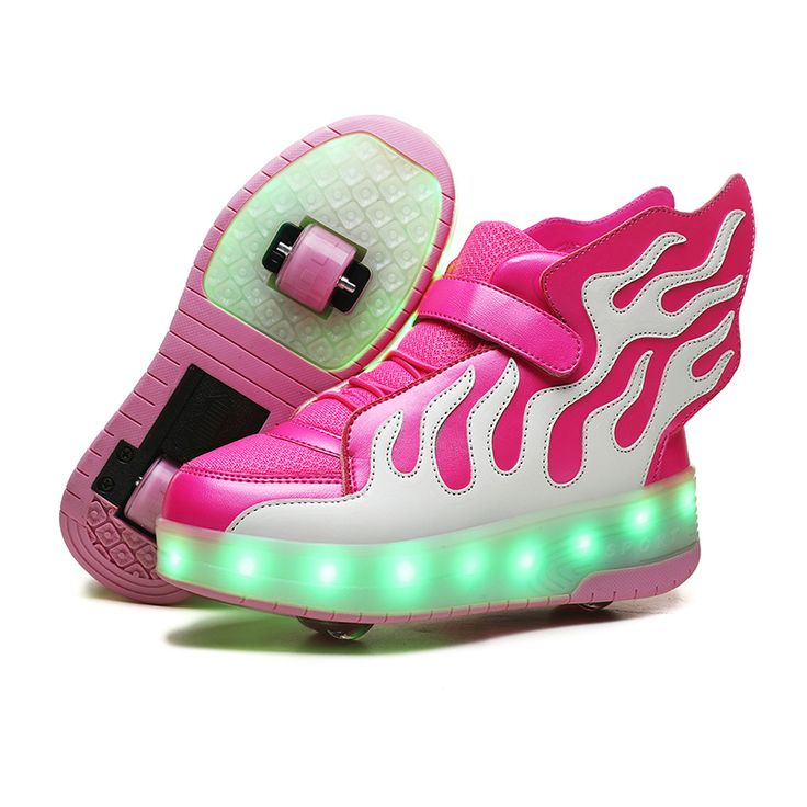 Roller Skates Boys Girls Kids Light Up Shoes USB Charge LED Wheeled Skate Sneakers Running Shoes Sports Skating Shoes for Beginners


About Two-wheeled Instructions for use:

If you want to use these shoes as roller skates, please press the safety button（behind shoes ） and the rear wheel will pop up!

If you want to use these shoes as casual shoes:
1. Use the small wrench to insert the wheel gap and gently lift the front wheel, then use the small soft plug to fill the wheel pits
2. Hold down the Roller Skate Shoes For Kids, Glow In The Dark Roller Skates, Roller Skates For Kids, Led Shoes For Kids, Light Up Roller Skates, Skate Boy, Skating Shoes, Skate Sneakers, Kids Light