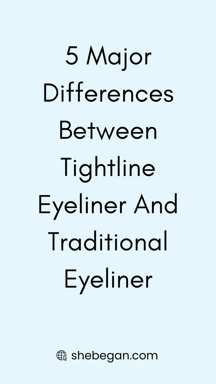 Tightlining is a makeup technique that involves applying eyeliner to the inner rim of the upper eyelid, also known as the waterline.

This technique creates the illusion of thicker, fuller lashes and a more defined lash line. It is a subtle way to enhance your eyes, and it is different from traditional eyeliner techniques, like applying it on the upper lash line.

In this article, we will explore how tightline eyeliner differs from traditional; eyeliners. Upper Waterline Eyeliner, How To Tightline Eyes, Eye Lining Styles, Eyeliner Tightlining, Tight Line Eyeliner, Waterline Eyeliner Looks, Best Eyeliner For Tightlining, Tightline Eyes, Traditional Eyeliner