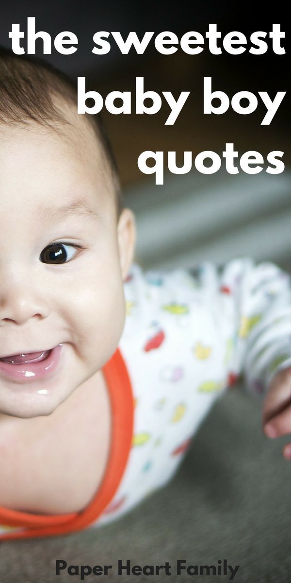 the sweetest baby boy quotes