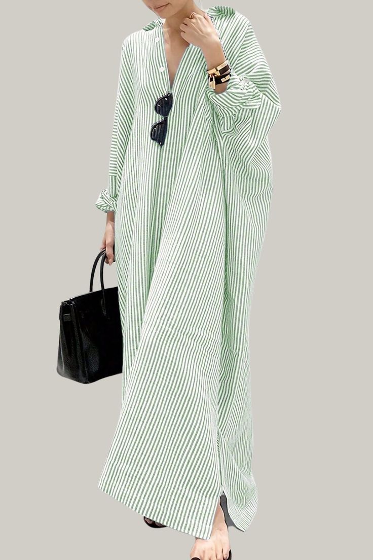 Effortlessly stylish and sophisticated, this striped oversized shirt dress is perfect for the warmer seasons. With a button front, a split neckline, and a high waistline, it exudes elegance and class. The long sleeves and drop shoulder design add a touch of artistry, while the straight hem and non-stretch fabric provide a luxurious finish. Perfect for the fashion-forward and discerning consumer. 95% Polyester, 5% Elastane Please allow 3-5 business days to process and ship. Product Measurements i Bandage Jumpsuits, Oversized Shirt Dress, Plus Size Jumpsuit, Long Shirt Dress, Plus Size Shopping, Shoulder Design, Denim Jumpsuit, Long Shirt, Shop Swimwear