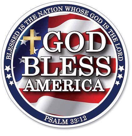 an american flag with the words jesus christ is lord of all, and god's name