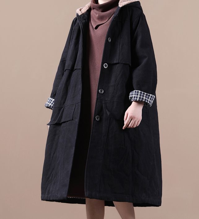 Long Women Casual Hooded Parka quilted jacket Coat ,Custom make service available! Please feel free to contact us if you want custom made for this coat.Materials: cotton blendedMeasurement: One size fits all . length 65cm / 25.59"bust 128cm / 50.39"Sleeve length 67cm / 26.37" Most of our dresses are made of cotton linen fabric, soft and breathy. loose dresses to make you comfortable all the time.Flattering cut. Makes you look slimmer and matches easily.Payment:We accept payment by paypal and cre Dresses To Make, Loose Dresses, Long Coat Jacket, Short Coat Jackets, Hooded Parka, Cotton Linen Fabric, Winter Jackets Women, Plus Size Shorts, Short Coat