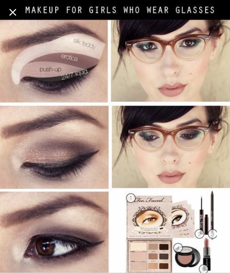 Makeup For Girls, Airbrush Make Up, Makeup Tip, Glasses Makeup, Makijaż Smokey Eye, Makeup For Teens, Cat Eyes, Girls With Glasses, Eye Make