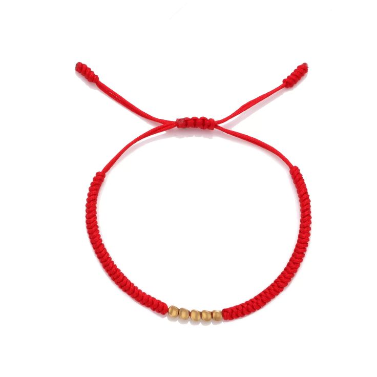 24/7 Customer Service Free United States Shipping 1 Year Warranty on All Products Adjustable Size Handmade with Care Gold Beads Red String Red String is a representation of protection, good luck, strength, faith and connection. A Symbol of purity, bravery and generosity. It’s believed it removes unwanted energy. Wearing the string can remind you of the importance of who you are and what you stand for. Red Spiritual Beaded Bracelets For Blessing, Spiritual Red Beaded Bracelets For Blessing, Spiritual Red Friendship Bracelets With Round Beads, Adjustable Red Beaded Bracelets For Meditation, Red Spiritual Bracelets With 108 Beads, Red Spiritual Bracelet With 108 Beads, Red Spiritual Friendship Bracelets For Good Luck, Red Bracelets With 8mm Beads For Meditation, Red Beaded Bracelets For Meditation 8mm