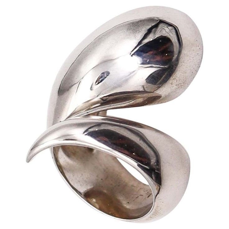 Monica Coscioni Modernist Twisted Sculptural Ring in Solid .925 Sterling Silver For Sale at 1stDibs | bg and monica, monica and bg, is .925 real silver Modern Elegant Jewelry, Art Smith Jewelry, Modernist Open Band Rings For Formal Occasions, Modern Sterling Silver Dome Ring With Open Band, Modern Dome Ring With Open Band, Contemporary Open Band Rings For Formal Occasions, Modern Open Bypass Ring For Formal Occasions, Modern Bypass Open Ring For Formal Occasions, Modern Open Bypass Ring For Formal Events