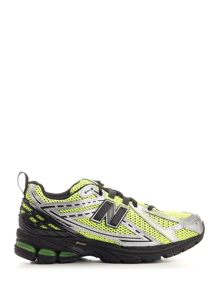 "1906" sneakers in fluorescent mesh and leather from New Balance with shock-absorbent sole and lace closure.GENDER UNISEX. US MEN SIZE TYPE.PLEASE REFER TO SIZE AND FIT CHART IN THE PRODUCT IMAGE AND PURCHASE SIZE US MEN. Dynamic Lace-up Running Shoes With Reflective Details, Green Dynamic Lace-up Running Shoes, Dynamic Green Lace-up Running Shoes, New Balance Running Shoes With Air Cushioning For Streetwear, Functional Lace-up Running Shoes With Reflective Details, Functional Lace-up Sneakers For Marathon, Mesh Trail Running Shoes With Air Cushioning, Sporty New Balance Running Shoes With Perforations, Breathable Lace-up Sneakers For Marathon